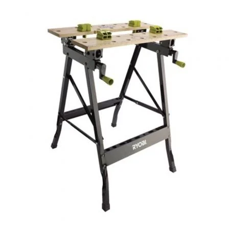 Ryobi 5133001779 Banco de Trabajo Plegable y Ajustable de Bambú Ryobi 5133001779 Banco de Trabajo Plegable y Ajustable de Bambú